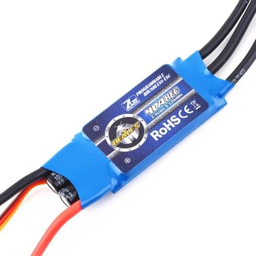 ZTW Brushless ESC built-in BEC 30A 40A 50A 60A 70A 80A Fixed wing ESC for RC helicopter Fixed-wing Model airplane Model airplane
