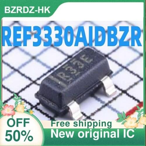 2-10PCS/lot REF3330AIDBZR REF3330 R33E SOT23-3 New original IC