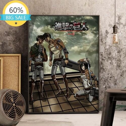 5D Diamond Painting Diamond Embroidery Full Square Drill Japanese Anime Attack on Titan Cross Stitch Kits Mosaic Home Decor