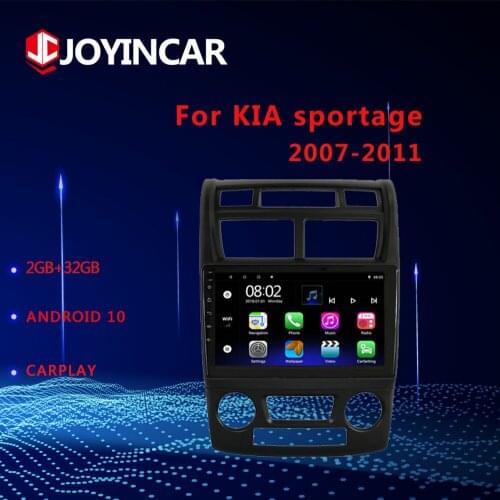 2Din 2+32G Android 10/9.1 WiFi Car Radio Multimedia Video Player For Kia Sportage 2 2007-2011 Navigation GPS Carplay Head Unit
