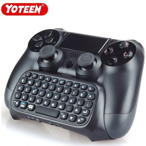 Yoteen for PS4 Dualshock 4 Bluetooth Keyboard Wireless Chatpad Gamepad Controller Message Keypad
