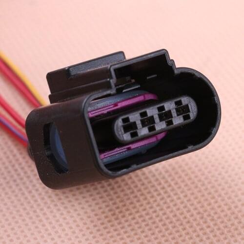 For VW Golf Jetta Passat Polo For AUDI A3 A4 A6 Q3 Q5 TT For Skoda Octavia For Seat 4 PIN Connector Plug Wire Pigtail 8K0973704