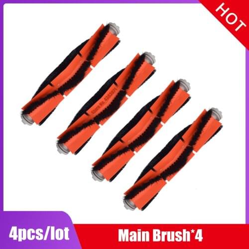 HEPA Filter*2+Main Brush*1 Suitable for xiaomi roborock s50 s51 accessories Xiaomi mijia 1S SDJQR01RR Robot Vacuum Cleaner Parts