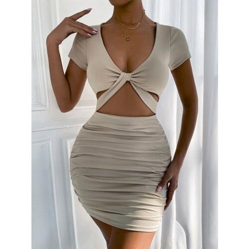 Hirigin Hollow Out Tie Dye Bandage Summer Rompers Women Jumpsuit Elastic Backless Sexy Club One Piece Long Bodycon Jumpsuit