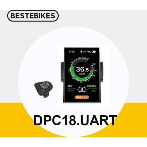 Bafang DPC18 C965 Display TFT LCD Speed Indicator Electric Bicycle Conversion Mid Motor ebike Computer BBS01B BBS02B BBSHD