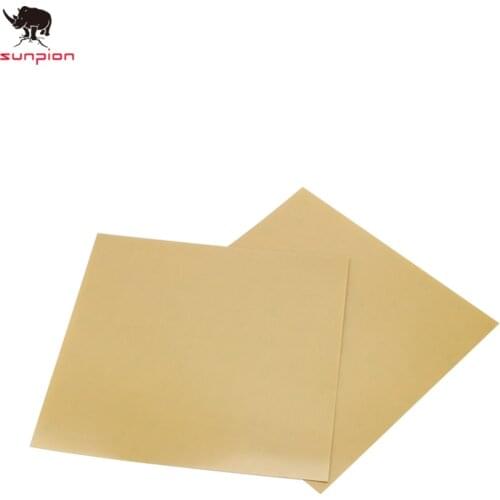 PEI Sheet 3D Printer Hot Bed Sticker Build Surface with 3M Adhesive Compatible with Creality CR-10S CR-10 Ender 3 Anet E12 Anet