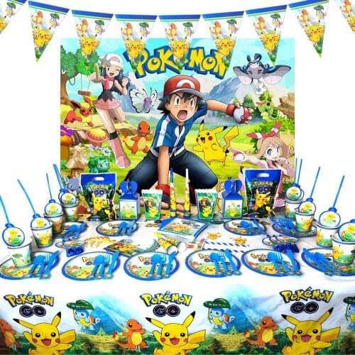Cartoon Animal Birthday Party Decorations Disposable Tableware Girl Boy Gift ​Plate Napkin Kids faovr Balloon Party Supplies