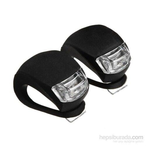 Csı 2'Li Set Silicone Warning Bicycle Warning Light 3 Different Combustion Mode