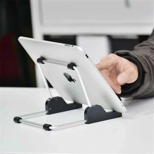 Folding Laptop Stand Adjustable Aluminum Alloy Portable Bracket for iPad Mini Pro Macbook HP Surface Universal Non Slip Holder