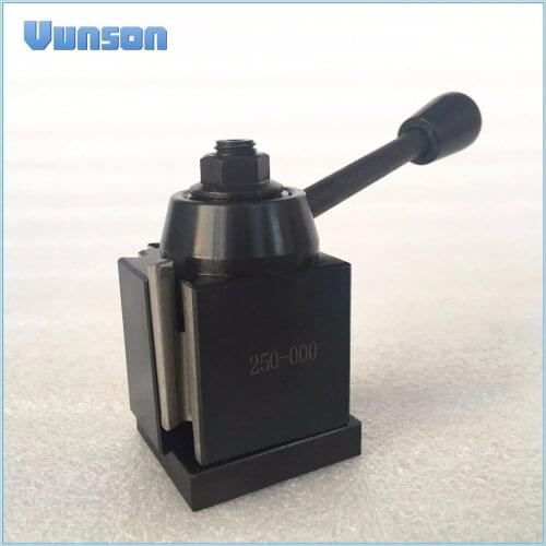 250-000 GIB Wedge Type Quick Change Tool Post QCT Post for Lathe Swings diameter up to 8"