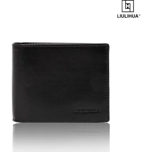 Men Soft Skin Wallet Bifold Cash wallets Short Clutch Purse Leisure Male ID credit card holders Small thin Money Purses Carteira