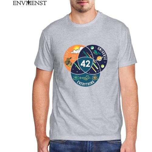 Funny Mens Shirt 42 The Answer To Life The Universe And Everything Funny Mens Shirt Short Sleeve Funny Unisex short sleeve tee