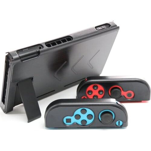 Switch Accessories Protective Case Alloy Cover Anti Scratch Shell Game Console Joy Con Joystick Protector for Nintend Switch