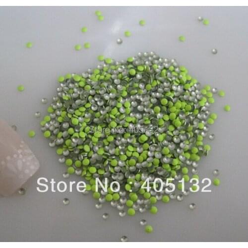 1 Bag OD-75-Yellow Free Shipping 3D 1.5mm Neon Yellow Round Metal Stud Shiny Nail Decoration Lovely Outlooking