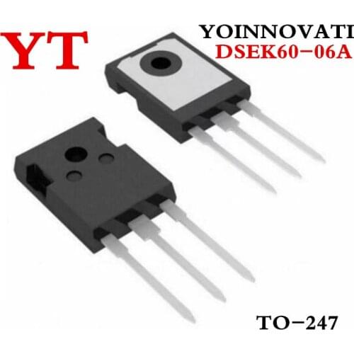 10PCS/LOT DSEK60-06A DSEK60 DIODE ARRAY 600V 30A TO-247 IC