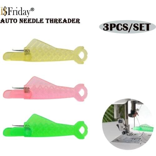 Fish Type Needle Threader Sewing Machine Needle Threader Needle Changer Stitch Insertion Tool Quick Threader Sewing Accessories