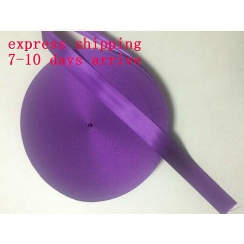50meters Roll Seat Belt Webbing Safety Strap purple Color 4.8cm Wide 5 Bars