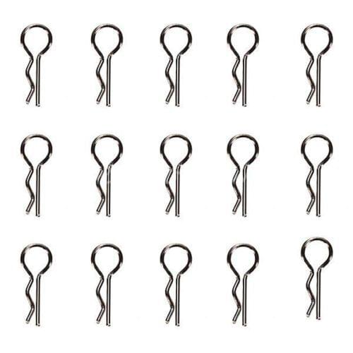 50pcs Body Shell Clip R Pins for 1/10 RC Hobby Model Car HPI HSP Traxxas Axial Kyosho Redcat Himoto