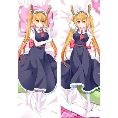 Anime Dakimakura Miss Kobayashis Dragon Maid Tohru Hugging Body Pillow Case Pillow Cover Home Bedding