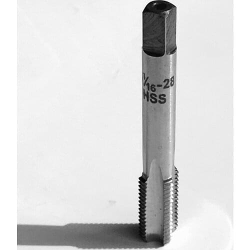 Free shipping cheap&good quality 1pc HSS BSP G 1/16"- 28 Pipe Taper Tap hss machine taps for pipes inner threading making