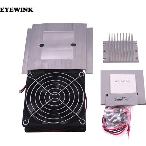 DIY Electronic semiconductor refrigeration suite with 12706 Thermoelectric Peltier