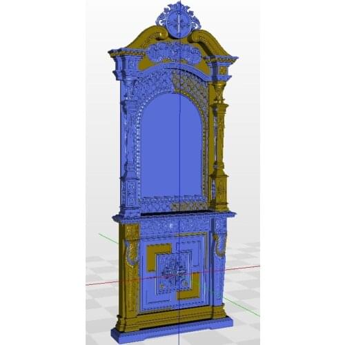 Kiot_7 3d model relief for cnc in STL file format