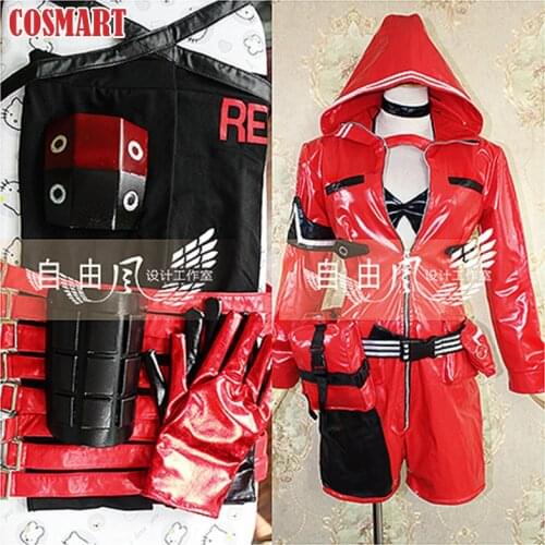 [Customize] Game Girls Frontline PM06 Cosplay Costume Red Uniform Jumpsuit Halloween Suit For Women Outfit New