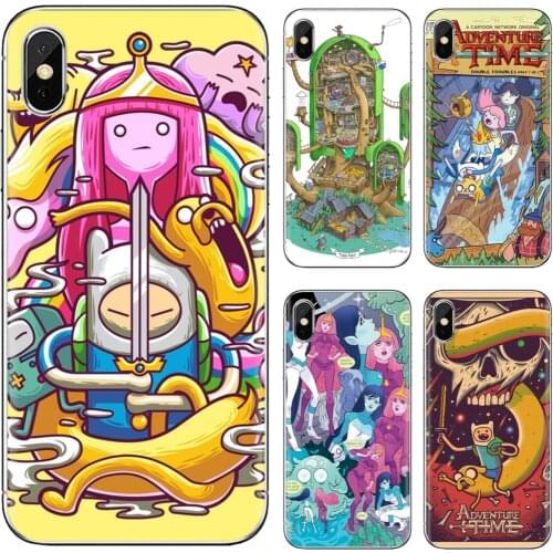 For Samsung Galaxy A10 A30 A40 A50 A60 A70 a12 a31 a41 a51 a71 a20e a21s M30 Soft TPU Cover Adventure Time