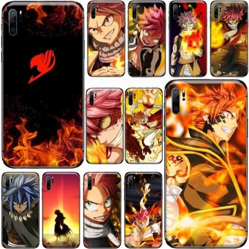 Anime fairy tail Cartoon boy Phone Case For Huawei honor Mate P 9 10 20 30 40 Pro 10i 7 8 a x Lite nova 5t Soft silicone funda