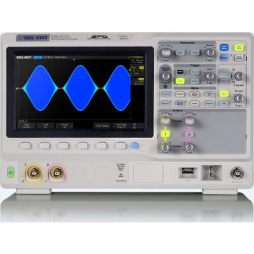 SIGLENT new SDS2072X Super Phosphor Oscilloscope, MSO function, Higher performance