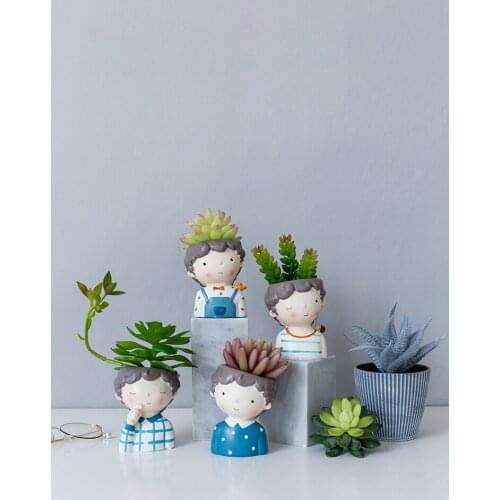 Nordic creative simulation succulent green plant false potted plant milk tea shop interior decoration false flower small bonsai