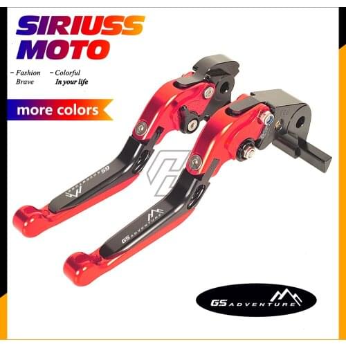 Motorycle Foldable Lever Brake Clutch Levers Case for BMW F800 F800R F800GT F800ST F800S F700GS F650GS F800GS Adventure LOGO