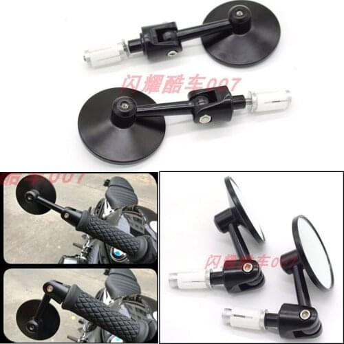 Universal Motorcycle Mirror Metal Handle End Installation Refitting Accessories for Kawasak BMW Honda Yamaha Suzuki Ducati KTM