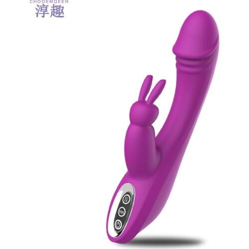 2 In 1 Vibrators for Women G Spot Masturbator 7Frequency Vibration Waterproof Clitoris Stimulator Antistress Sex Toys