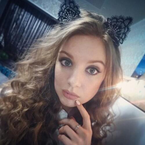 1PC Female Women Lady Girls Sexy Cat Ears Black Lace Hairbands Headbands Headwear Hair Hoop Party Hair Accessories