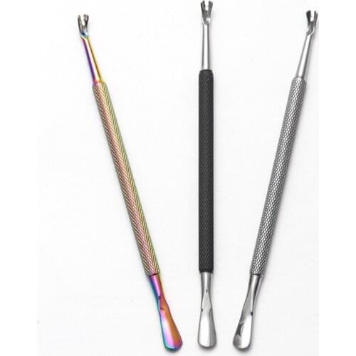 1Pcs Stainless Steel Nail Polish Remover Art Accessories Cuticle Peeler Scraper Remove Gel Nail Polish Nail Art Remover Set