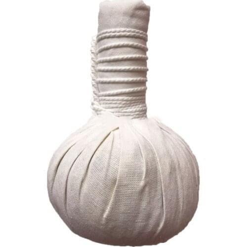 10pcs 50g Thai SPA Home Healthy Care Hot compress herbal bag traditional herbal massage compress ball for face & body relaxing