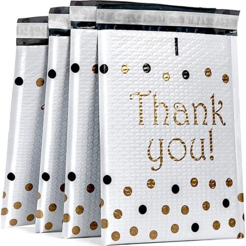 10pcs/lot Bubble Envelope bag Bubble PolyMailer Self Seal mailing bags Padded Envelopes For Magazine Lined Mailer