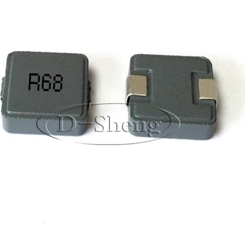 10pcs/SMD Integral forming inductors 10040 0.68UH 1040 27A Printing:R68 10*10*4MM
