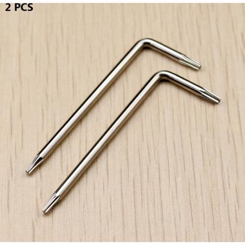 2pcs/ lot) mini T10 Screwdriver Double Head T10 Screwdrivers Wrench Screw Driver Spanner Repair Tool L Shape Torx Screwdriver