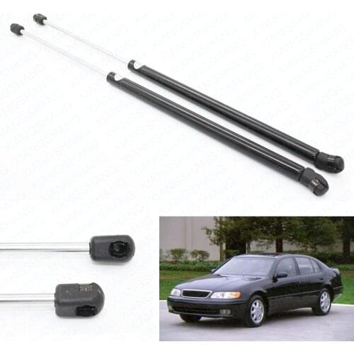 2pcs front hood bonnet Auto Gas Springs Struts Lift Supports Dampers For Lexus GS300 Sedan 1993 1994 1995 1996 1997