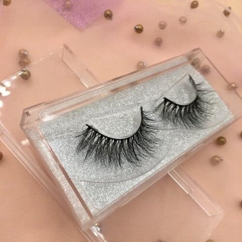 3d mink eyelashes 6pairs/lot accept custom natural looking 100% handmade eye lashes