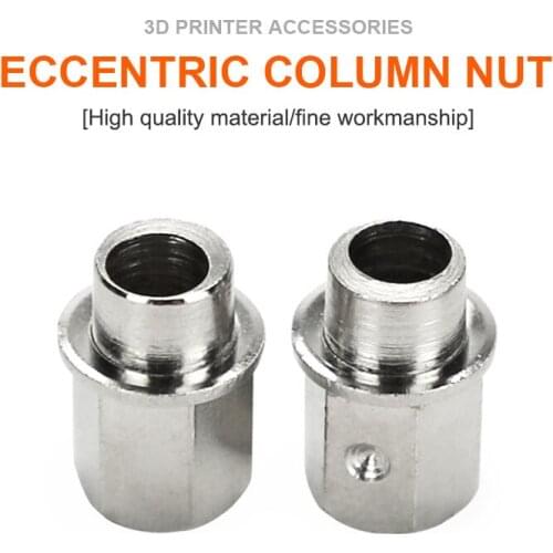 5/10Pcs Carbon Steel Bore 5mm Openbuilds Eccentric Spacer V Wheel Eccentric Column Isolation Screw Nut V Slot 3D Printer Parts