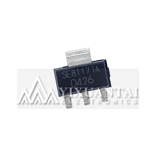 50pcs/lot Free shipping 100% original SE8117T-3.3V SE8117T33-LF-3.3V SE8117T-ADJ SE8117TA-LE-ADJ SE8117 SOT223