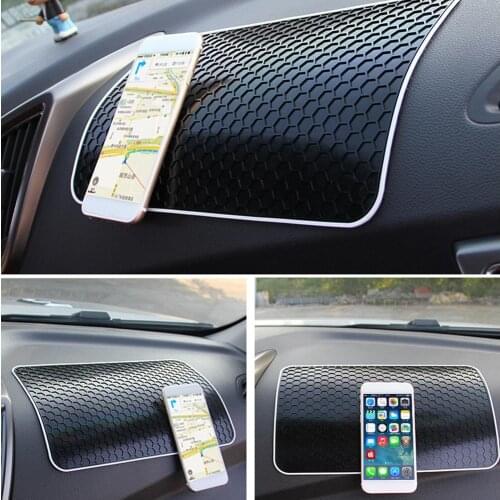 Car Anti - Skid Pad Car Phone Large Car Storage Mat High Temperature Instrument Panel Auto Supplies Phone Mat Car accessories
