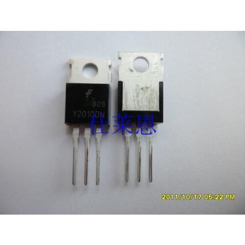 5PCS FYP2010DN Y2010DN TO-220 100V / 20A Schottky diode