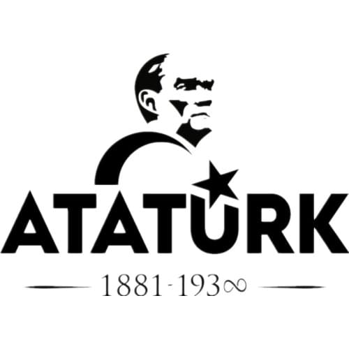 Hot Funny Turkey Mustafa Kemal Ataturk Car Stickers KK Motorcycle Decals Vinyl Motorcycle Decal PVC 20cm*14cm