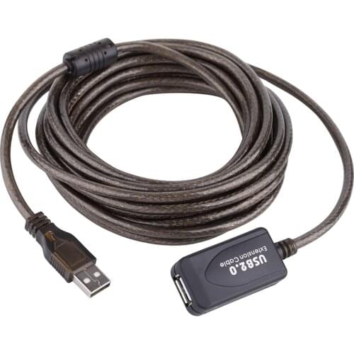 USB 2.0 extension cable 10M Active USB cable extension A male to A female with booster for PC laptop Macs