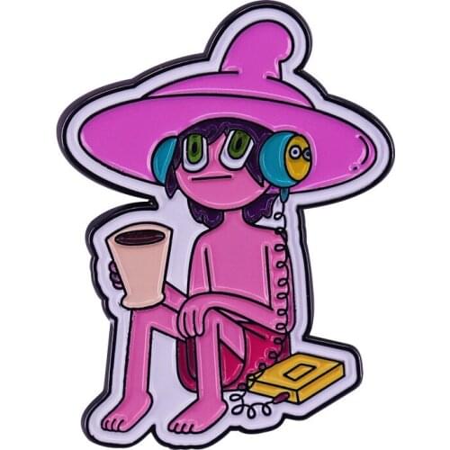 Creative Pop-Enamel Pin Lapel Badges Brooch Funny Fashion Jewelry