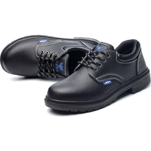 Lightweight safety shoes outdoor breathable non-slip EVA waterproof Steel toe cap puncture-proof Mens sports boots work shoes